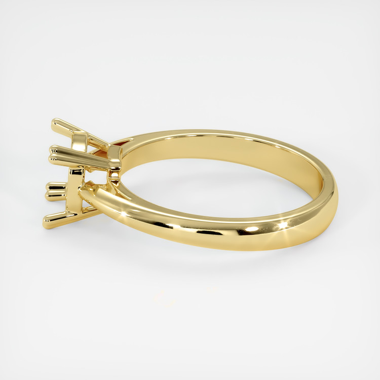 14K Yellow Gold Vedic Ring Setting