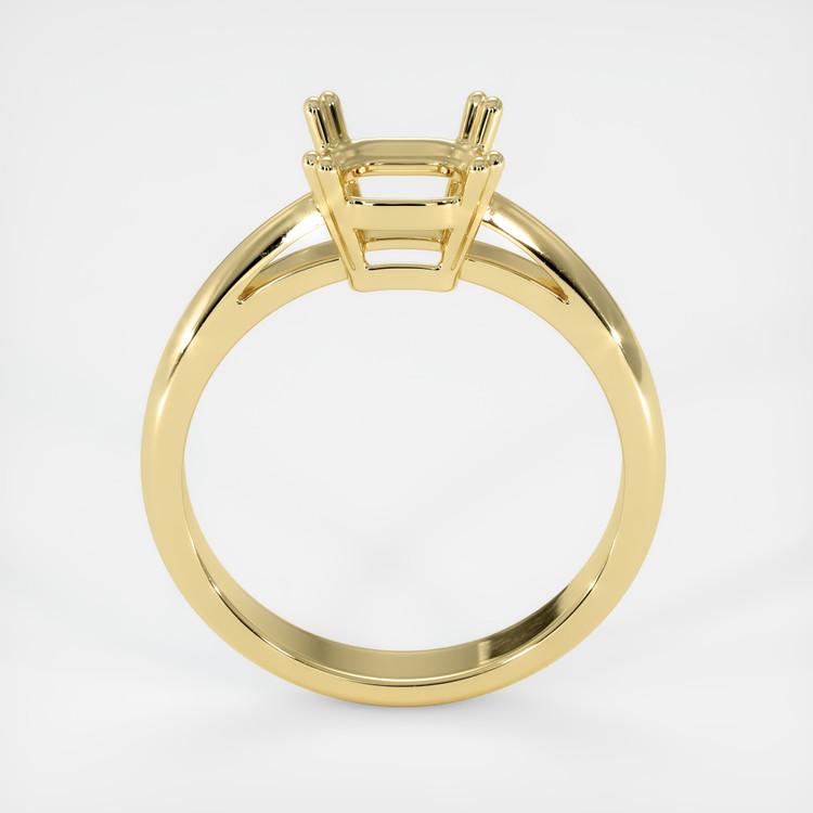 14K Yellow Gold Vedic Ring Setting