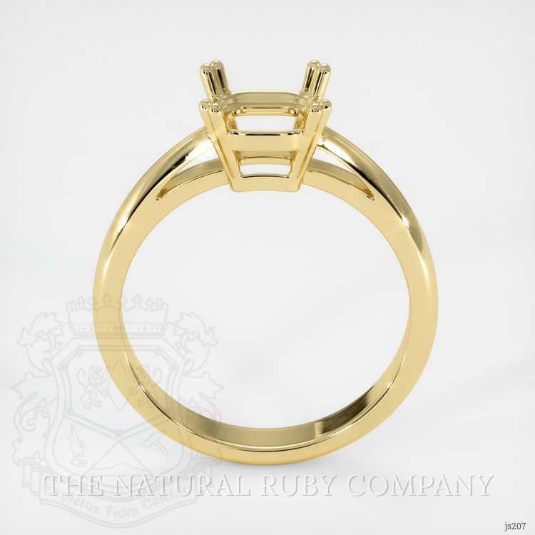 14K Yellow Gold Vedic Ring Setting