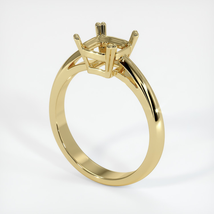 18K Yellow Gold Vedic Ring Setting