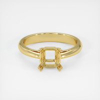 18K Yellow Gold Vedic Ring Setting Image