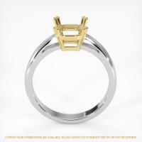 14K Yellow & White Vedic Ring Setting Image