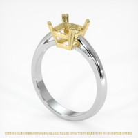 18K Yellow & White Vedic Ring Setting Video