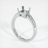 10K White Gold Vedic Ring Setting Video