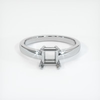10K White Gold Vedic Ring Setting Image