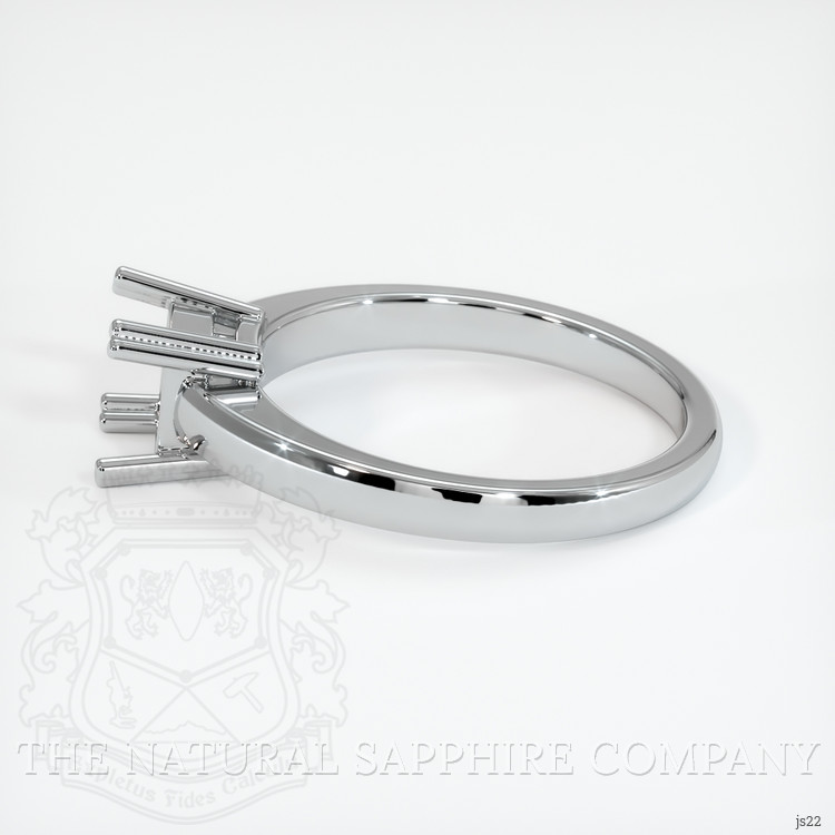 10K White Gold Vedic Ring Setting