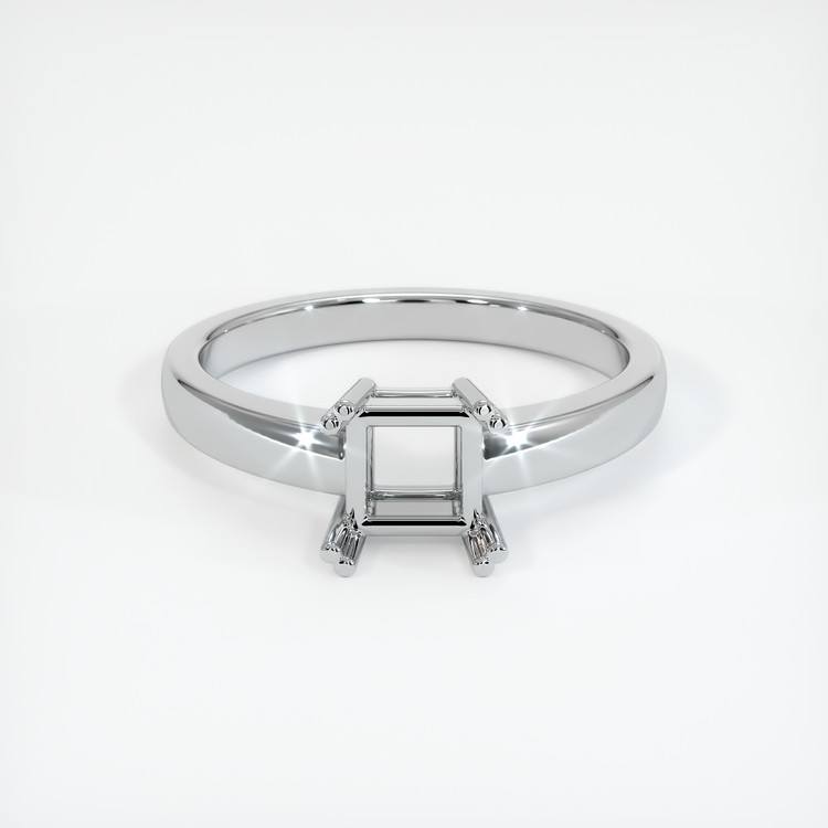 14K White Gold Vedic Ring Setting
