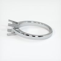 14K White Gold Vedic Ring Setting Image