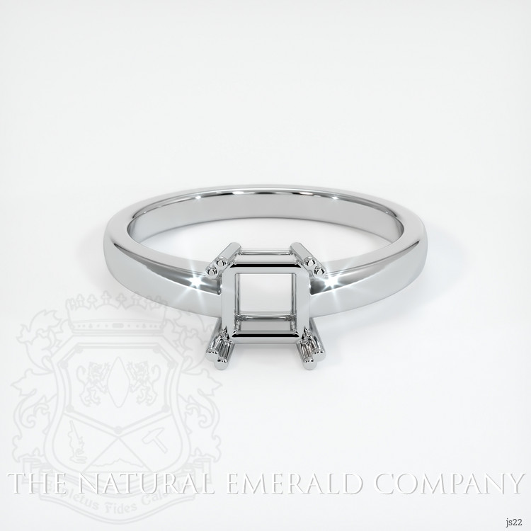18K White Gold Vedic Ring Setting