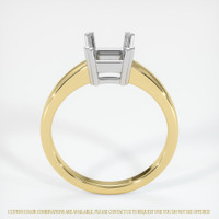 14K White & Yellow Vedic Ring Setting Image