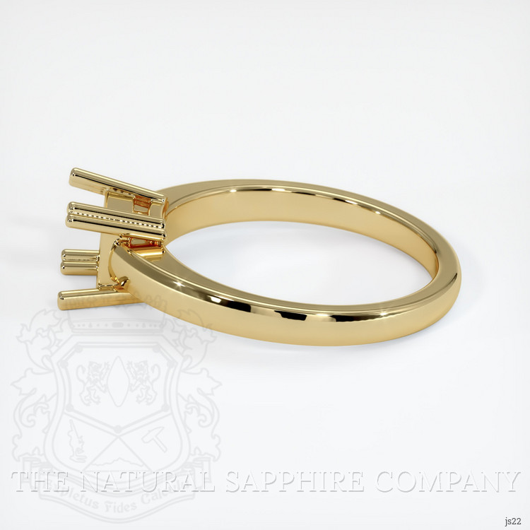 10K Yellow Gold Vedic Ring Setting