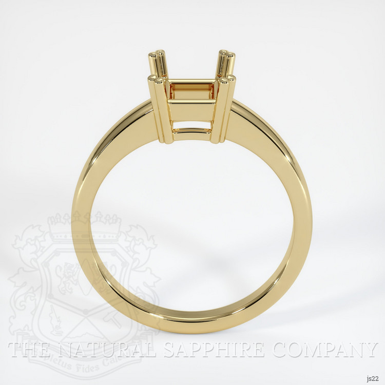 14K Yellow Gold Vedic Ring Setting