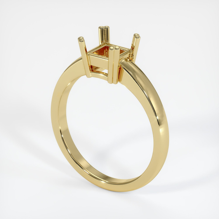 18K Yellow Gold Vedic Ring Setting