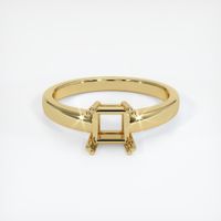 18K Yellow Gold Vedic Ring Setting Image