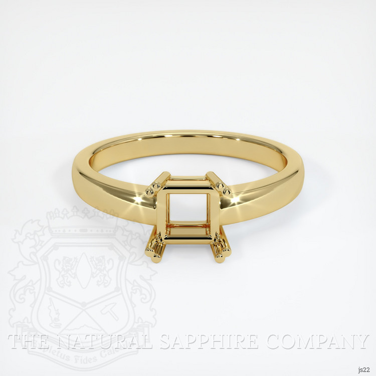 18K Yellow Gold Vedic Ring Setting