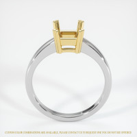 14K Yellow & White Vedic Ring Setting Image