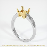 18K Yellow & White Vedic Ring Setting Video