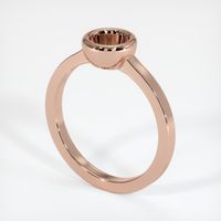 14K Rose Gold Men's Ring Setting Video