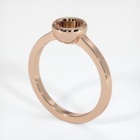 18K Rose Gold Men's Ring Setting Video