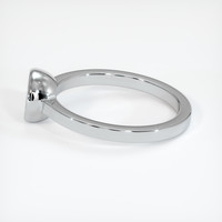 10K White Gold Men's Ring Setting Image