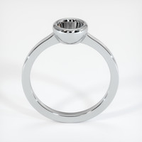 10K White Gold Men's Ring Setting Image