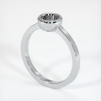 18K White Gold Men's Ring Setting Video