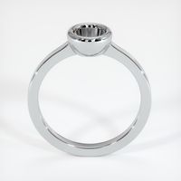 18K White Gold Men's Ring Setting Image