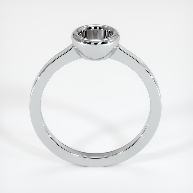 18K White Gold Men's Ring Setting