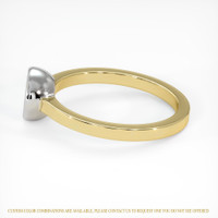 14K White & Yellow Men's Ring Setting Image