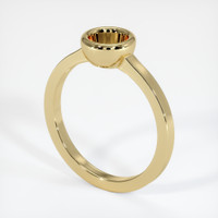 10K Yellow Gold Men's Ring Setting Video