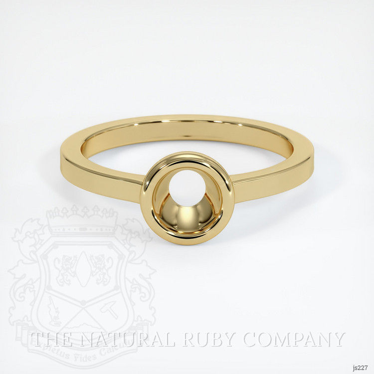 10K Yellow Gold Men's Ring Setting