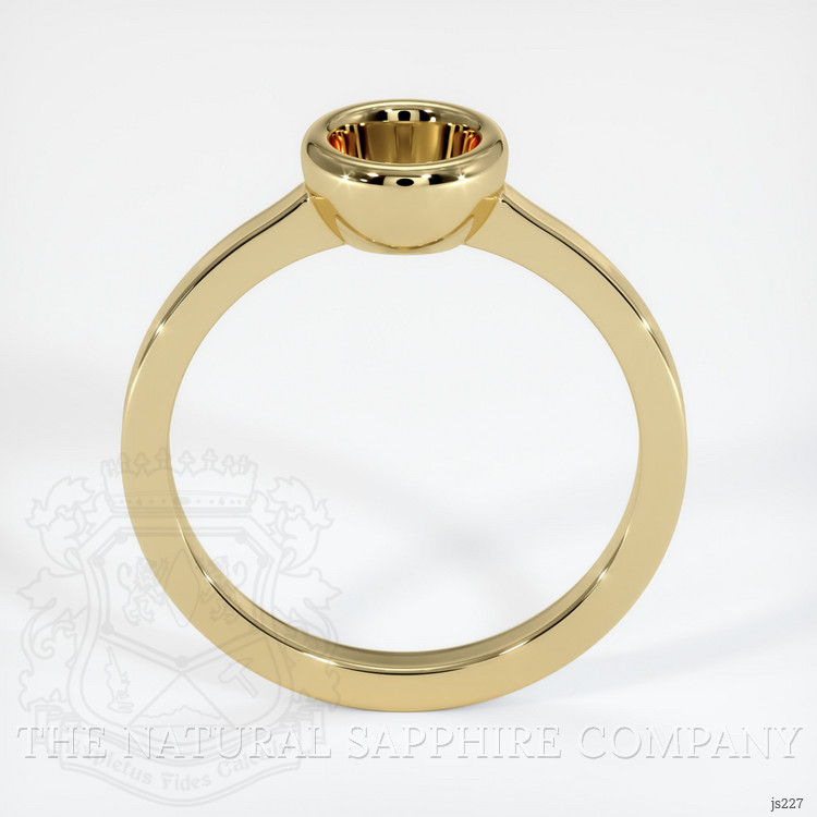 10K Yellow Gold Men's Ring Setting