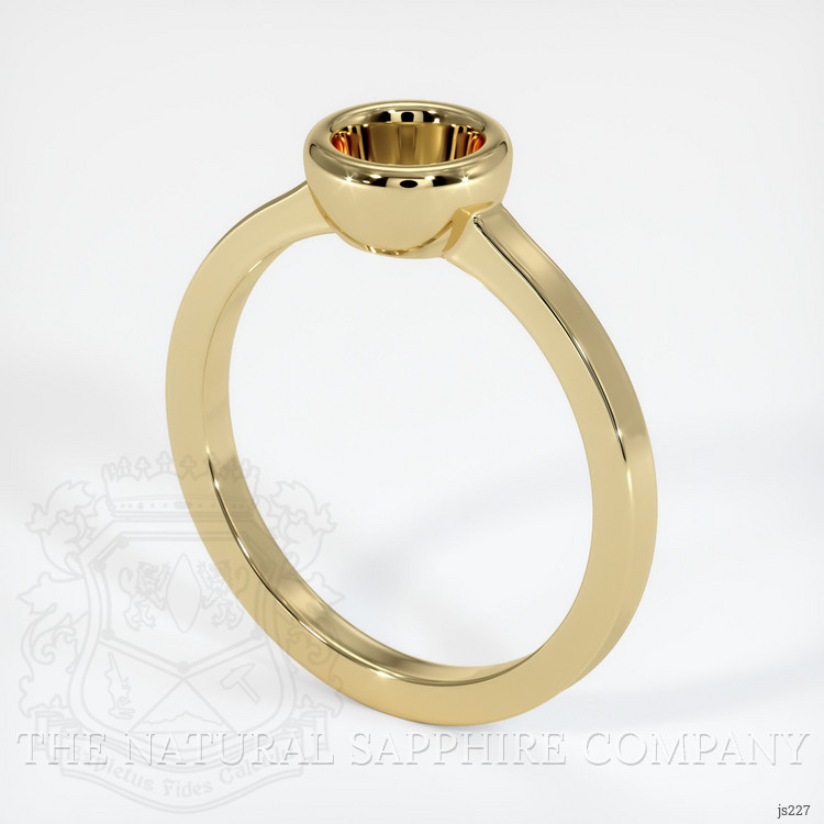 14K Yellow Gold Men's Ring Setting
