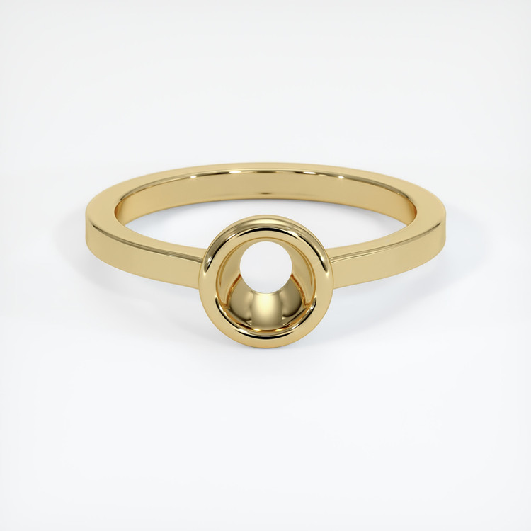 14K Yellow Gold Men's Ring Setting