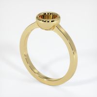 18K Yellow Gold Men's Ring Setting Video