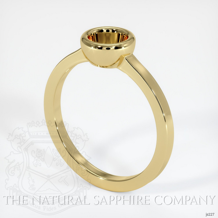 18K Yellow Gold Men's Ring Setting