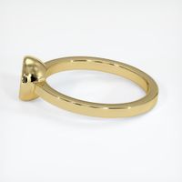 18K Yellow Gold Men's Ring Setting Image