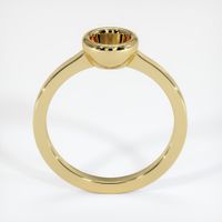 18K Yellow Gold Men's Ring Setting Image