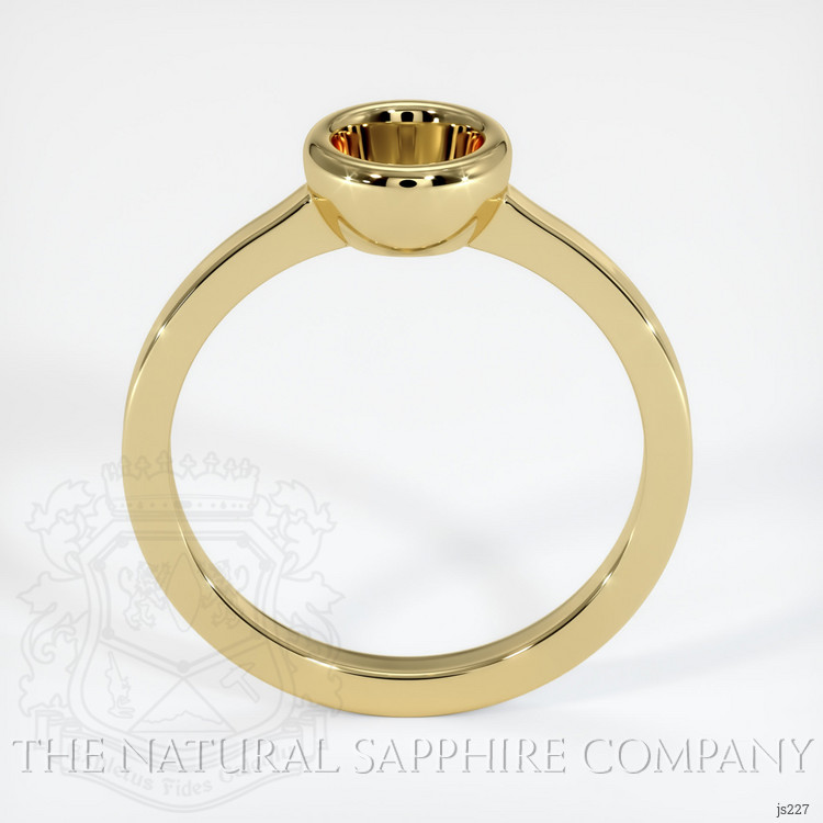 18K Yellow Gold Men's Ring Setting