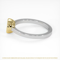 18K Yellow & White Men's Ring Setting Image
