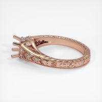 14K Rose Gold Antique Style Ring Setting Image