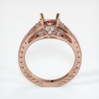14K Rose Gold Antique Style Ring Setting Image