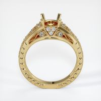 14K Yellow Gold Antique Style Ring Setting Image