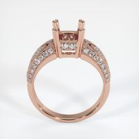 14K Rose Gold Antique Style Ring Setting Image
