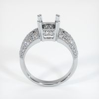 14K White Gold Antique Style Ring Setting Image