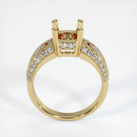 10K Yellow Gold Antique Style Ring Setting Image