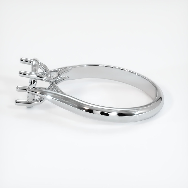 Silver Solitaire Ring Setting