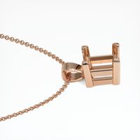 14K Rose Gold Vedic Pendant Setting Image
