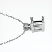 14K White Gold Vedic Pendant Setting Image