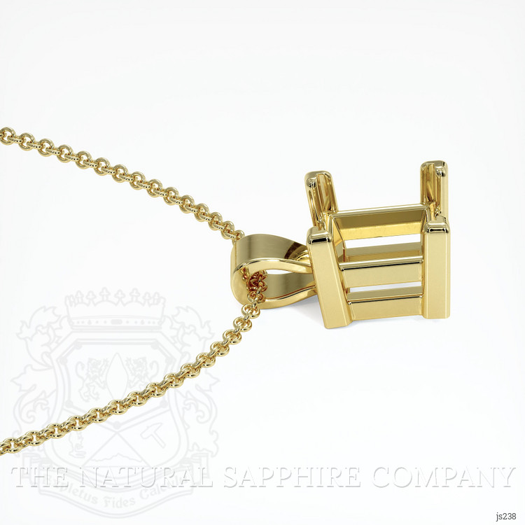 18K Yellow Gold Vedic Pendant Setting